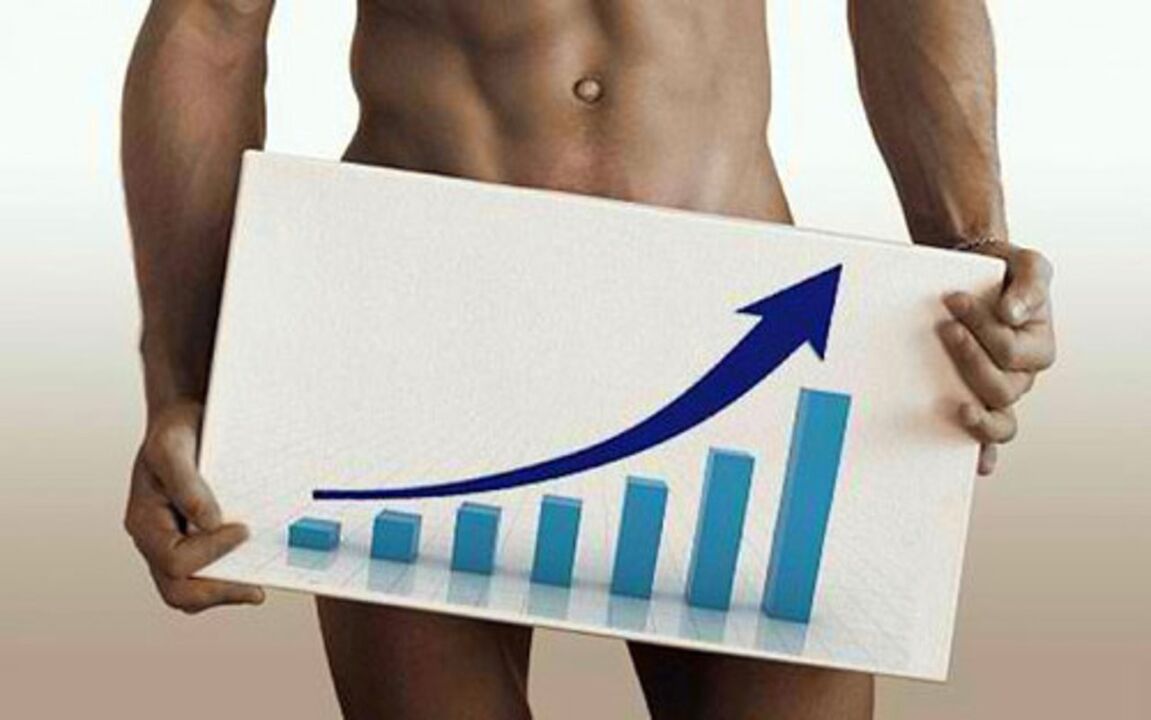 penis growth chart during exercise