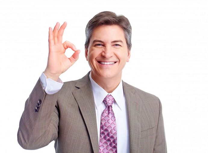 The man who is satisfied with the penis