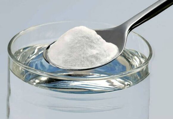Soda solution for penis enlargement