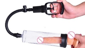 Penis enlargement vacuum pump